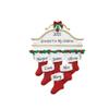 2025 Mantel Family Personalized Christmas Ornament  Custom Holiday Keepsake with Names  Unique for Families, Parents, Grandparents  Custom Xmas Tree Decoration (Family of 6) view 1