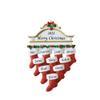 2025 Mantel Family Personalized Christmas Ornament Custom Holiday Keepsake with Names Unique for Families, Parents, Grandparents Custom Xmas Tree Decoration (Family of Ten) view 1