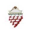 2025 Mantel Family Personalized Christmas Ornament Custom Holiday Keepsake with Names Unique for Families, Parents, Grandparents Custom Xmas Tree Decoration (Family of Ten) view 2
