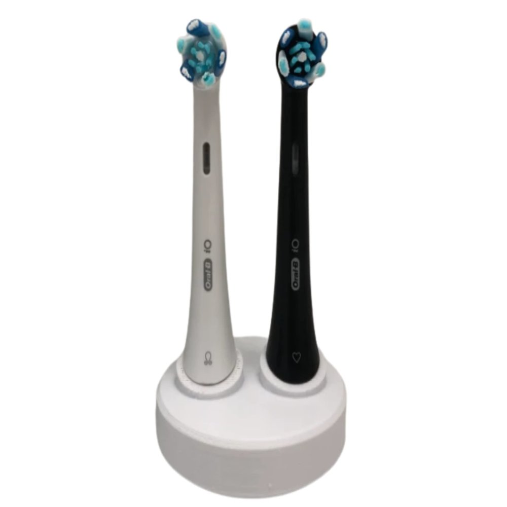 HOYT DESIGN Oral-B iO Brush Head Holder Countertop Organizer for 2 Heads