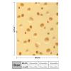 3D Funny Realistic Food Cheese Flannel Fleece Throw Blankets 50"X40" Soft Cozy Fluffy Winter Fall Blanket Cozy Soft Fuzzy Plush Home Decor for Couch Bed Sofa Living Room Bedroom view 2
