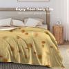 3D Funny Realistic Food Cheese Flannel Fleece Throw Blankets 50"X40" Soft Cozy Fluffy Winter Fall Blanket Cozy Soft Fuzzy Plush Home Decor for Couch Bed Sofa Living Room Bedroom view 4