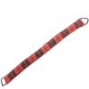 Roe & Moe Plaid Print Draft Stopper, Door Bottom Hot/Cold Air Blocker Noise Reducer Insulation Sound Proof Weather Strip Seal, 38 x 4 inches, with 2 Loops - Ideal for 36 inch Door view 1