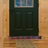 Roe & Moe Plaid Print Draft Stopper, Door Bottom Hot/Cold Air Blocker Noise Reducer Insulation Sound Proof Weather Strip Seal, 38 x 4 inches, with 2 Loops - Ideal for 36 inch Door view 2