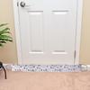 Roe & Moe PAW Print Draft Stopper, Door Bottom Hot/Cold Air Blocker Noise Reducer Insulation Sound Proof Weather Strip Seal, 38 x 4 inches, with 2 Loops - Ideal for 36 inch Door view 3