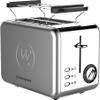 220 Volt Toaster Stainless Steel 2 Slice - Removable Warming Rack - WKTTCB850SS - Bundle With Dynastar Plug Adapter (NOT FOR USE IN USA) view 2