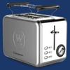 220 Volt Toaster Stainless Steel 2 Slice - Removable Warming Rack - WKTTCB850SS - Bundle With Dynastar Plug Adapter (NOT FOR USE IN USA) view 4