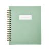 Promptly Journals, Our Family Recipes: A Meals and Memories Keepsake (Aloe, Green, Linen) | Prompted Recipe Journal | Cooking Journal | Family Gifts view 1