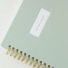 Promptly Journals, Our Family Recipes: A Meals and Memories Keepsake (Aloe, Green, Linen) | Prompted Recipe Journal | Cooking Journal | Family Gifts view 3