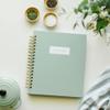 Promptly Journals, Our Family Recipes: A Meals and Memories Keepsake (Aloe, Green, Linen) | Prompted Recipe Journal | Cooking Journal | Family Gifts view 4