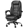 Executive Chair Home Wide Back Computer Chair, Comfortable Executive Chair with Linked Armrests, 360 Swivel Gaming Chair with Leg Rest, Easy to Assemble, Load Bearing 150kg view 1