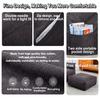 PHASFBJ Sofa Lazy Sack + Footstool Chair Cover, Bean Bag Chair Cover (No Beans), Washable Fine-Staple Cotton Petal-Shaped Beanbag Cover Lazy Sofa Cover for Kids, Adults, Couples - Bean Bag Chair,Mosai view 3
