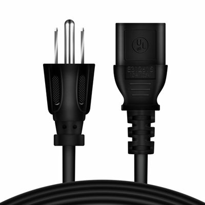 FITE ON 5ft/1.5m UL Listed AC Power Cord Outlet Socket Cable Plug Lead Compatible with Pitney Bowes J693 J692 J676 DataMax I-4208 Thermal Barcode Label Printer