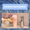 GHQYP Stainless Steel Soap Dispenser Auto Smart Lotion Bottle Creative Kitchen Dish Soap Pump USB Lotion Dispenser 270ml/9.5oz view 2