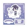 100 Prince Sleeping with Dream Kingdom x Sanrio Characters 03 Inui x Cinnamoroll [Drawing] Acrylic Figure Plate view 1