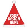 Custom Santa Hats - Personalized Christmas Hats Add Your Text/Photo/Logo Here view 1