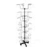 Hat Rotating Display Rack Stand, 7-Tier Hat Cap Display Retail Rotating Adjustable Metal Stand Hanger Rack Hat Display Stand for Shop, Office, Home, Retail Store, Flea Market Booth (Black) view 1