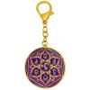 Feng Shui Life Force Amulet Keychain 7 Chakra Mandala Keychain w5293 view 1