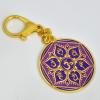 Feng Shui Life Force Amulet Keychain 7 Chakra Mandala Keychain w5293 view 2