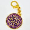 Feng Shui Life Force Amulet Keychain 7 Chakra Mandala Keychain w5293 view 3