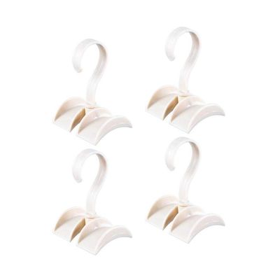 ORTOLY Any Angle Rotation Hook Closet Storage Bag Pull Rod Hanger Handbag Storage Wallet Hanging Hanger Hook Bag Clothing Hanger (Color : F)