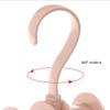 ORTOLY Any Angle Rotation Hook Closet Storage Bag Pull Rod Hanger Handbag Storage Wallet Hanging Hanger Hook Bag Clothing Hanger (Color : F) view 2