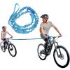 Bike Tow Rope, 1.7M Stretchable Bike Tow Rope, Kids Bike Elastic Tow Rope Can Ride Further with Your Kids, Portable Tow Rope Can Be Used for Towing Bike Also for Running or Training(Blue) view 4