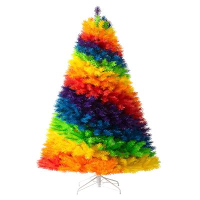 Treetopia The Original Rainbow Artificial Christmas Tree 7ft Unlit