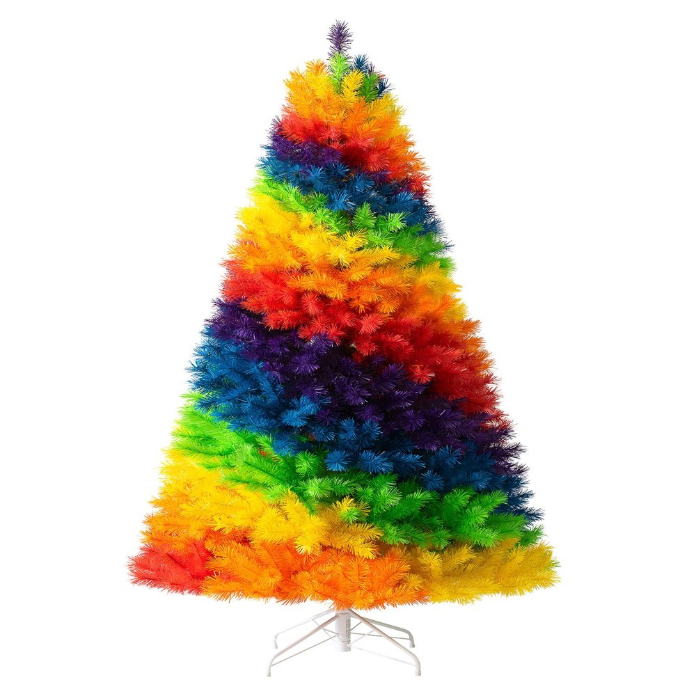 Treetopia The Original Rainbow Artificial Christmas Tree 7ft Unlit