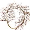 Evron International 5 Ft Artificial Rustic Berry Garland Red and Cream Color Primitive Pip Berry Country Garland for Farmhouse Wedding Mantel Table Centerpiece Christmas Home Decor Event Decor EV-C29 view 3