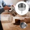 3 Pcs Stainless Steel Funnel Coffee Makers Filters Cone Coffee Filters Coffee Strainer Filter House Metal Coffee Strainer Stainless Strainer Coffee Machine Coffee Bag view 2