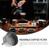 1pc Stainless Steel Funnel Coffee Filters House Coffee Machine Filters Coffee Making Filters Stainless Strainer Coffee Makers Filters Pot Funnel Metal Strainer Filter Supplies Mesh view 3