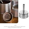 1pc Stainless Steel Funnel Coffee Filters House Coffee Machine Filters Coffee Making Filters Stainless Strainer Coffee Makers Filters Pot Funnel Metal Strainer Filter Supplies Mesh view 4