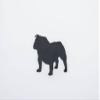 Bulldog Dog Body 266-G710 Cookie Cutter Silhouette view 1