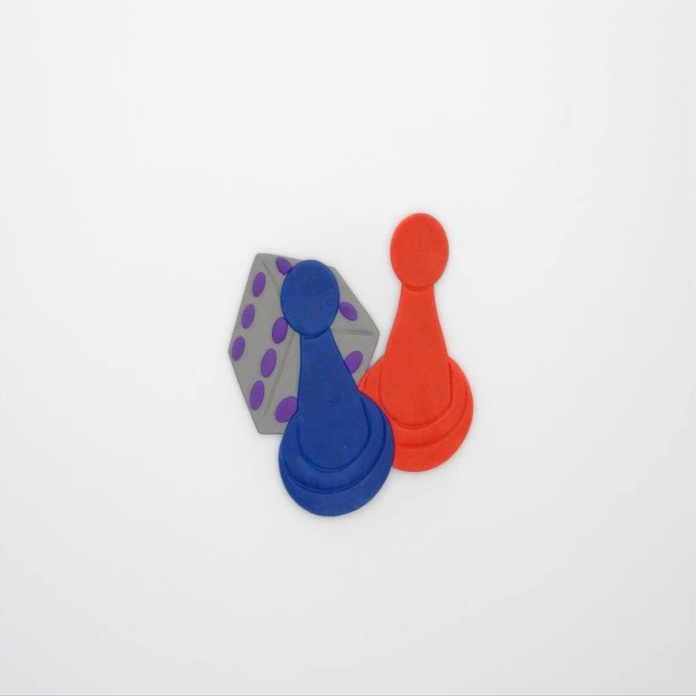 Board Game Pieces 266-G374 Cookie Cutter Set