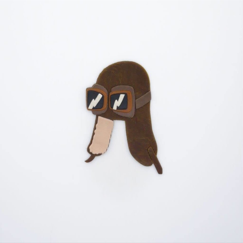 Aviator Helmet with Goggles 266-G202 Cookie Cutter Set