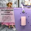 Boglets - Sunglasses Holder Accessories - Premium Collection - Decorative Accessories & Organizers - Made in USA (Pink) view 2