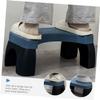 DOITOOL Toilet Foot Stool for Easy Squatting Plastic Non- Step Stool for Adults for Potty Training and Everyday Use view 3