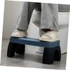 DOITOOL Toilet Foot Stool for Easy Squatting Plastic Non- Step Stool for Adults for Potty Training and Everyday Use view 4