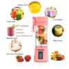 Tukribish Portable Blender, Personal Blender for shakes and smoothies, Personal Size Blenders Cordless Mini Travel Fruit Juicer Cup Mixer, Electric Smoothie Blender Maker, 13oz Bottles, USB Rechargeable (Pink) view 2