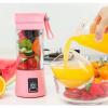Tukribish Portable Blender, Personal Blender for shakes and smoothies, Personal Size Blenders Cordless Mini Travel Fruit Juicer Cup Mixer, Electric Smoothie Blender Maker, 13oz Bottles, USB Rechargeable (Pink) view 3