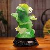 CFLNYC Home Decor Office Family Room Abstract Ornaments Figurines Gift Wealth Sculpture Ornament-Lucky Jade Cabbage Sculpture Desk Decor view 2