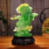 CFLNYC Home Decor Office Family Room Abstract Ornaments Figurines Gift Wealth Sculpture Ornament-Lucky Jade Cabbage Sculpture Desk Decor view 3
