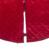 HOME HEART Brands 36 INCH Christmas Tree Skirt Velvet Quilted Thick Double Layer (5726M) view 3