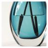 Sculpture Vase Vase Flower Vase Glass Vase Modern Art Transparent Flower Arrangement Vases 7.8 Inch Small Decor Flower Vase Living Room Bedroom Dining Table Decoration Decorative Vase Crafts view 3