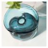 Sculpture Vase Vase Flower Vase Glass Vase Modern Art Transparent Flower Arrangement Vases 7.8 Inch Small Decor Flower Vase Living Room Bedroom Dining Table Decoration Decorative Vase Crafts view 4