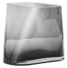 Sculpture Vase Vase Flower Vase Glass Vase Modern Gray Transparent Flower Arrangement Vases 7.8 Inch Small Desktop Decor Flower Vase Home Living Room Decoration Ornament Decorative Vases Crafts view 1