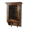 Blackperlcrafts by Solid Wooden Key Box Wooden Key Cabinet Wall Hanging Key Holder Key House Keeper Key Hanger Key Storage Box Home Gift view 1