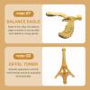 DECHOUS Balanced Eagle Model Big Bird Decor for Home Office Boys and Girls Unique Tabletop Balance Bird Ornament view 4