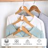 100pcs Super Space Saving Heavy Duty Cascading Hanger Extender Hooks, Plastic Closet Hanger Organizer (White & Black) view 2